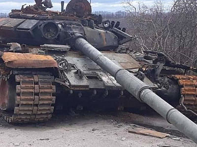 Украинская артиллерия в 16й раз накрыла огнем Чернобаевку