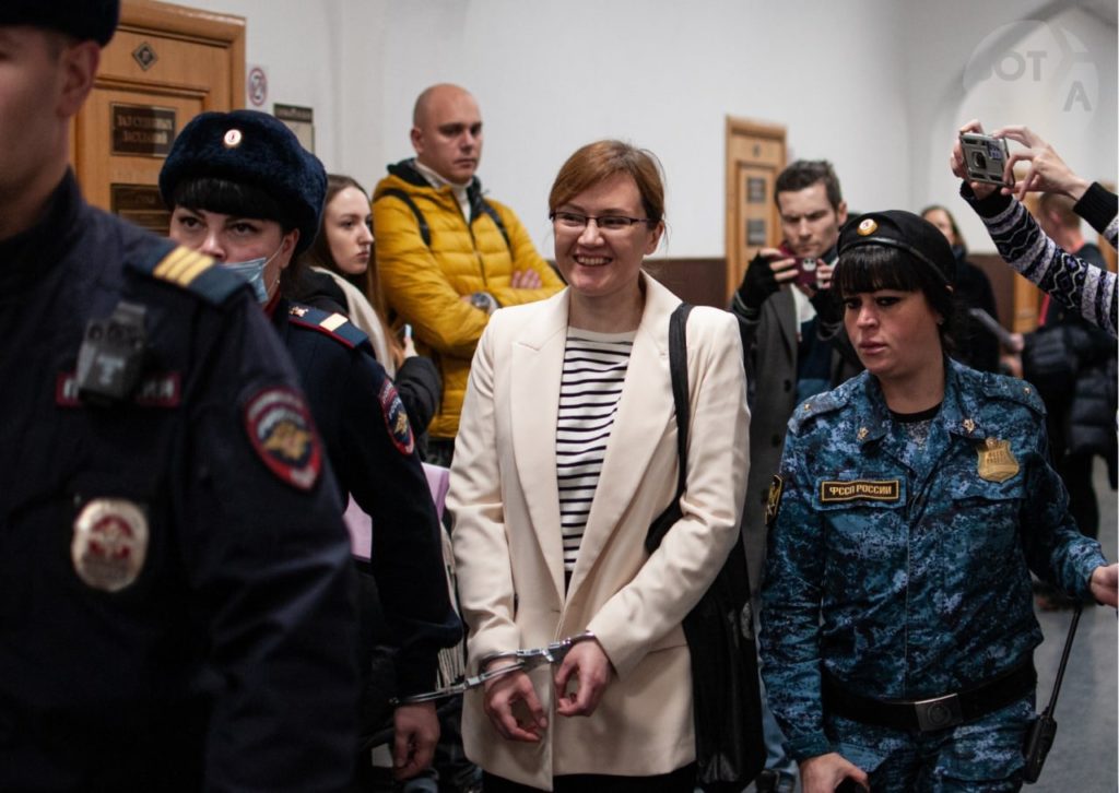 Лилия Чернышева в суде