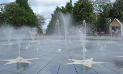 Fountain stolen in Russian-occupied Mariupol