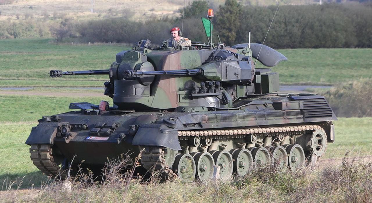 Зенитный танк 'Gepard'