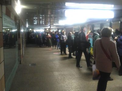 Очереди в московском метро