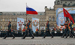 Russia plans to hold a military parade in Mariupol