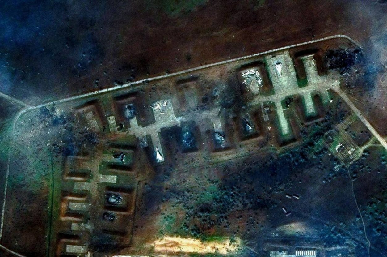 Спутниковый снимок. Саки. Крым