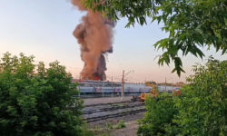 Not a day without sabotage. Every day in Russia something explodes and burns